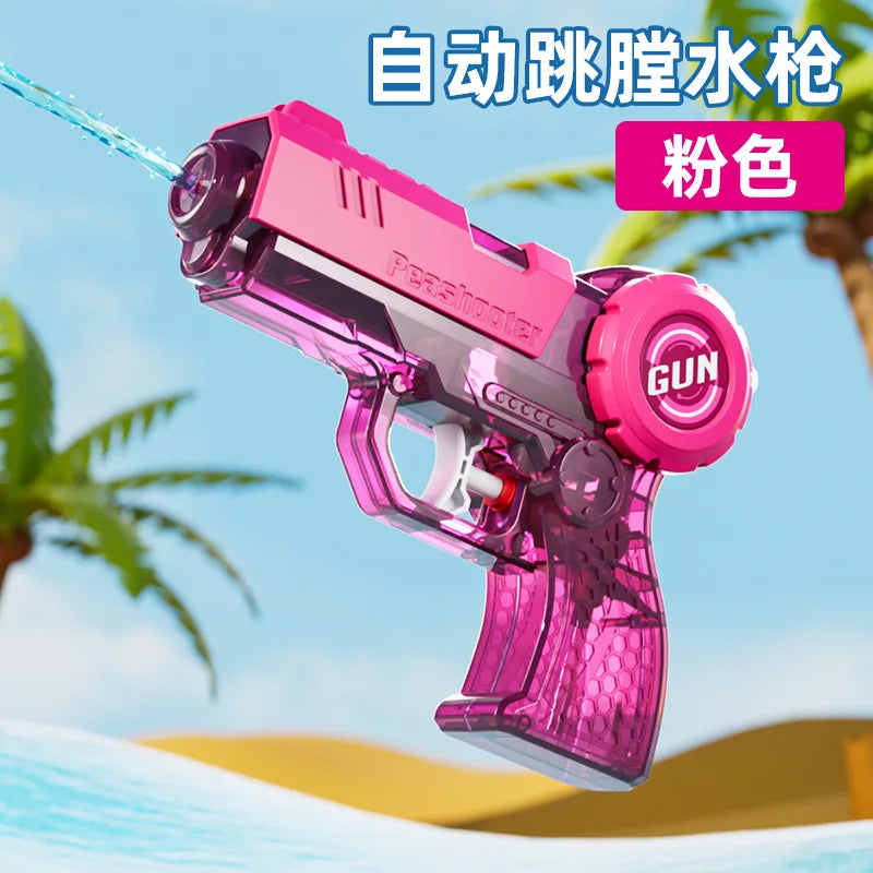 Douyin popular summer outdoor interactive beach water battle children spray gun toys