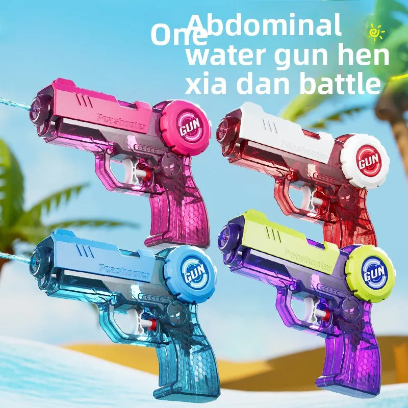 Douyin popular summer outdoor interactive beach water battle children spray gun toys