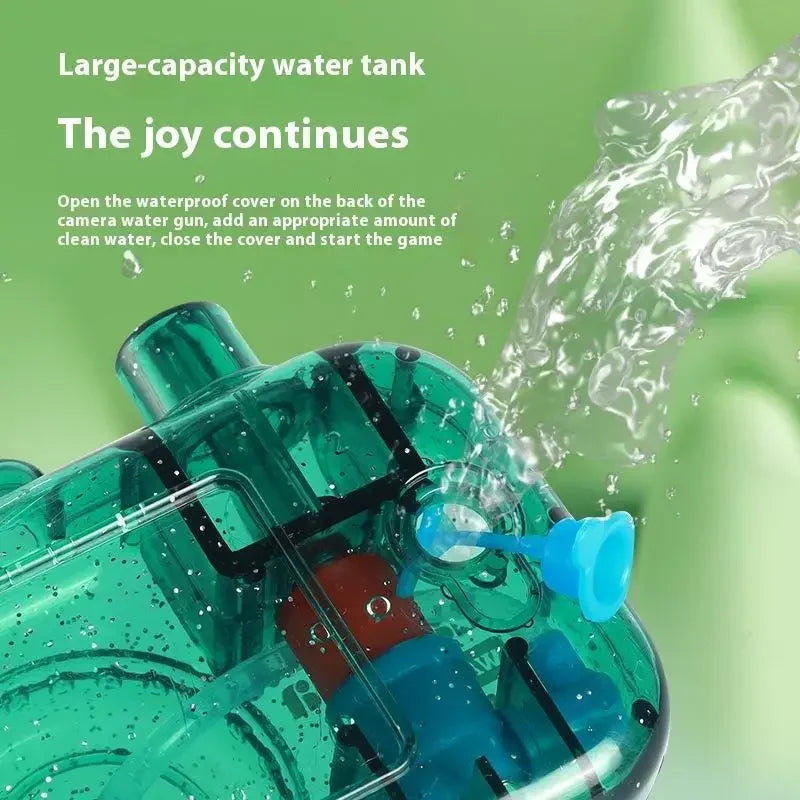 Water Gun Summer Toys For Kids Camera Toys Cartoon Water Gun Outdoor Game Summer Toys Sport Party Toys Gifts