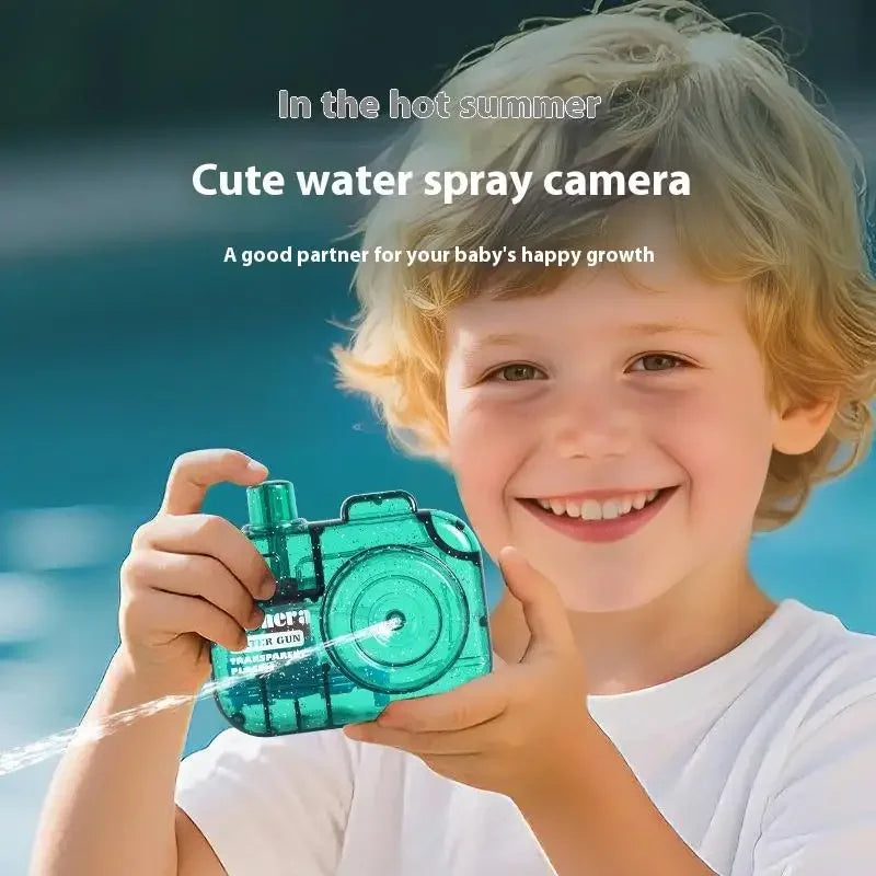Water Gun Summer Toys For Kids Camera Toys Cartoon Water Gun Outdoor Game Summer Toys Sport Party Toys Gifts
