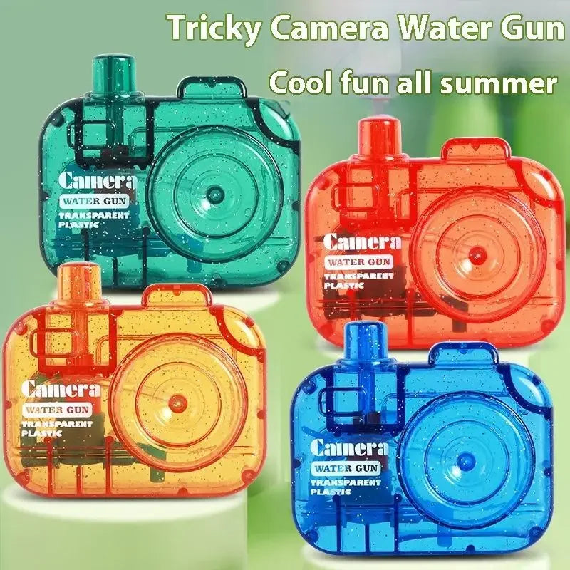 Water Gun Summer Toys For Kids Camera Toys Cartoon Water Gun Outdoor Game Summer Toys Sport Party Toys Gifts