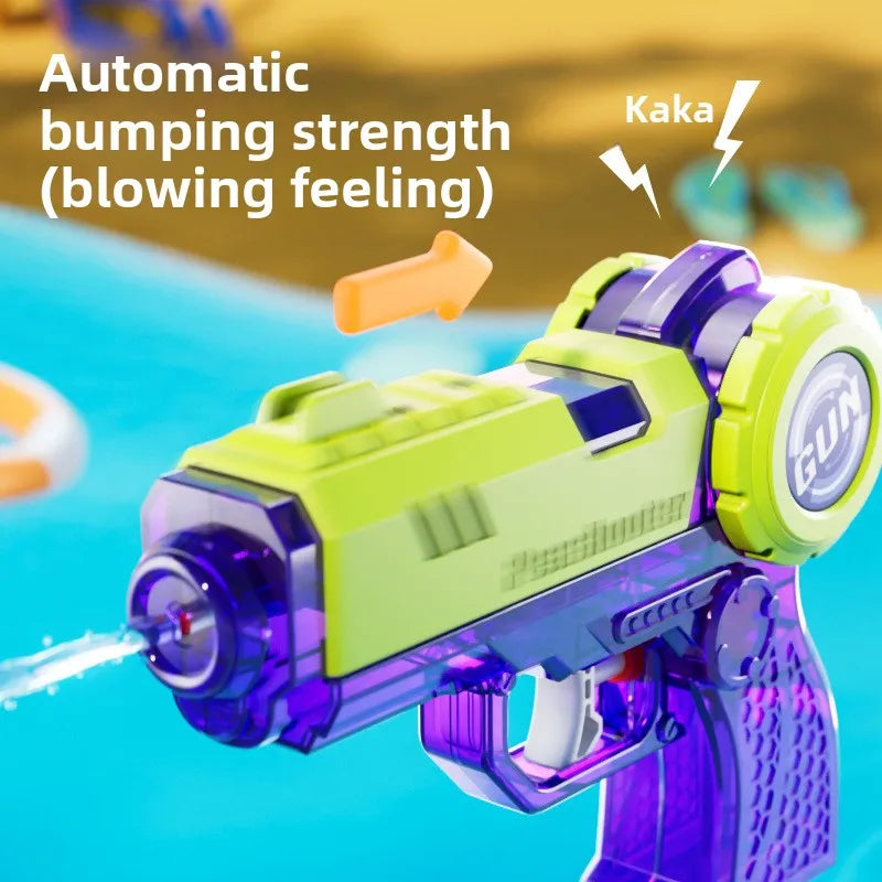 Douyin popular summer outdoor interactive beach water battle children spray gun toys