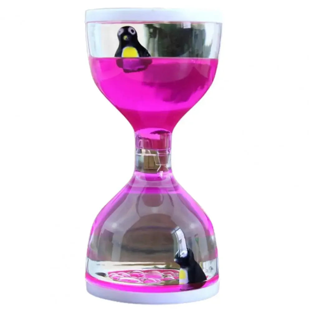 Liquid Hourglass Sand Timer Relief Stress Lovely Satisfying Sensory Oil Drop Timer Oil Hourglass Christmas Gifts Hour Glass